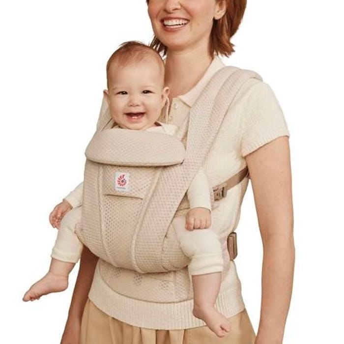 Ergobaby Omni Deluxe All - In - One Mesh Baby Carrier - Natural Beige Carriers for kids