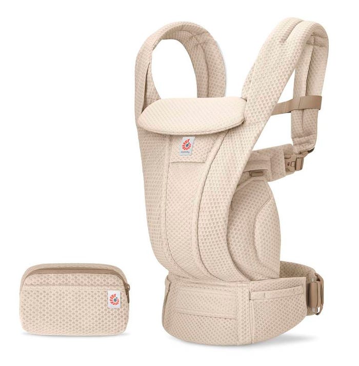Ergobaby Omni Deluxe All - In - One Mesh Baby Carrier - Natural Beige Carriers for kids