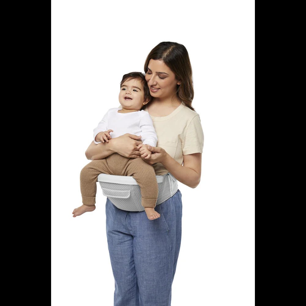 Ergobaby Alta Hip Seat Baby Carrier - Pearl Grey - Carriers - not - on - sale
