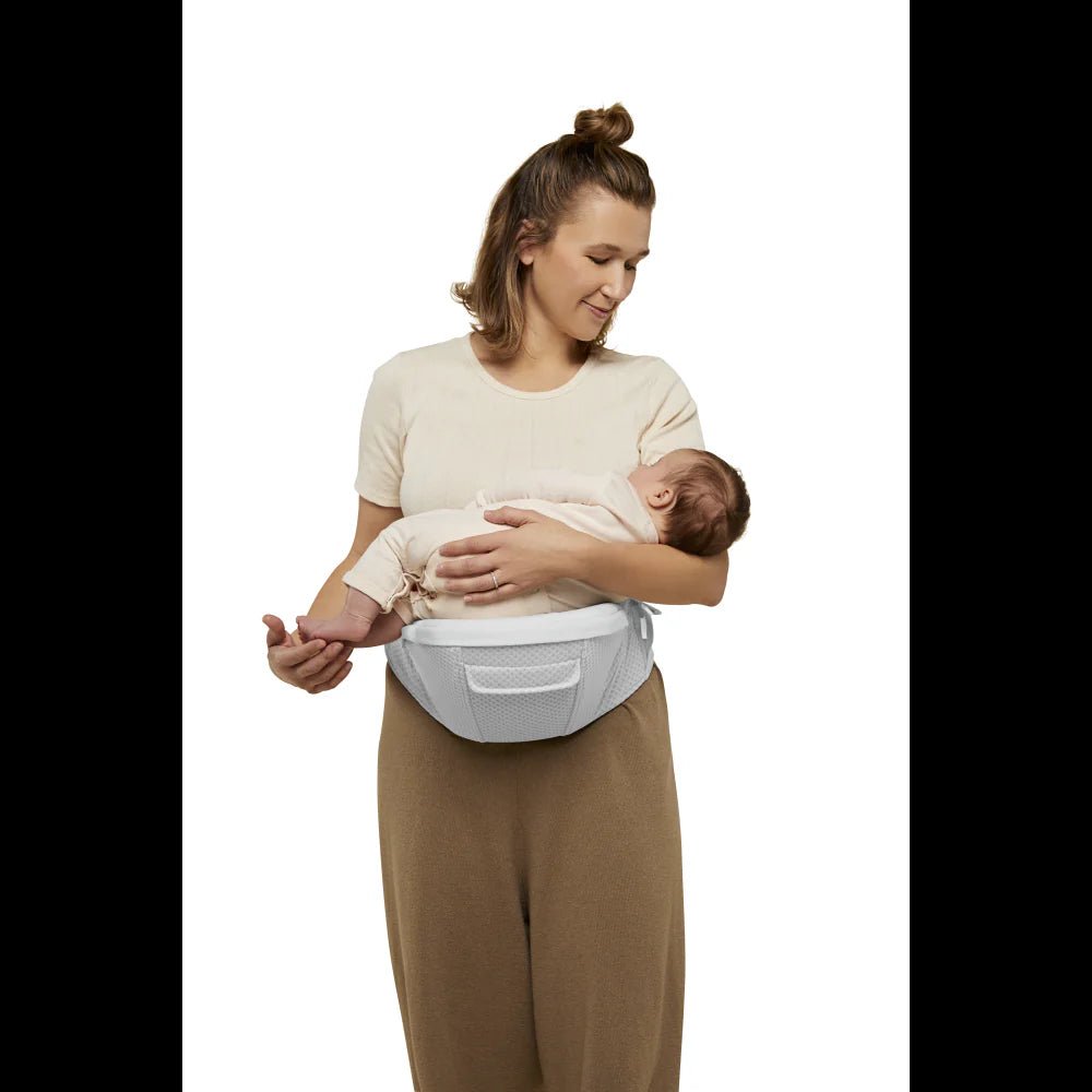Ergobaby Alta Hip Seat Baby Carrier - Pearl Grey - Carriers - not - on - sale