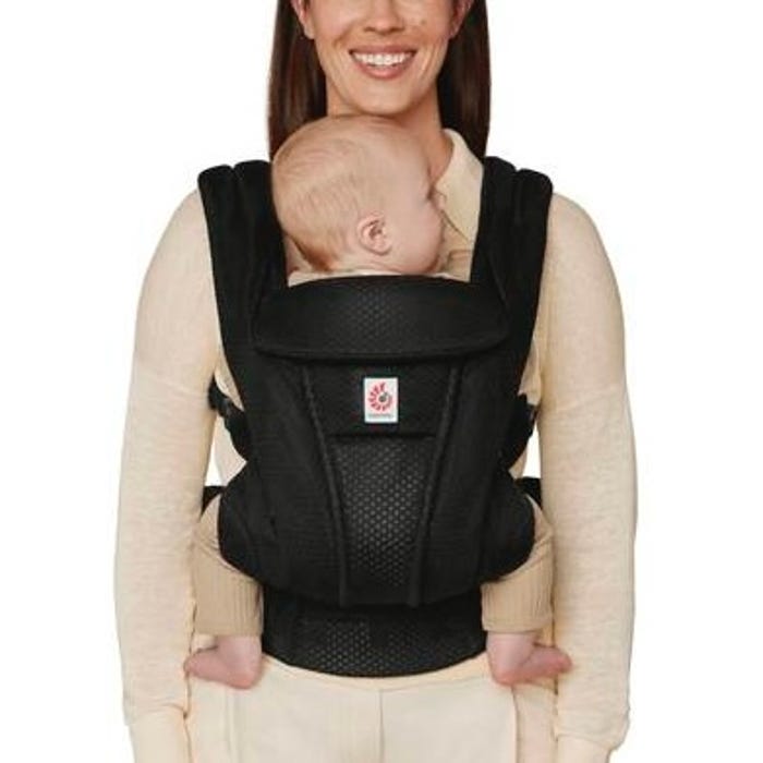Ergobaby Omni Deluxe All - In - One Mesh Baby Carrier - Black - Carriers - 