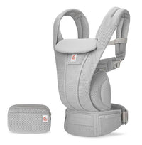 Ergobaby Omni Deluxe All - In - One Mesh Baby Carrier - Pearl Grey - Carriers - 