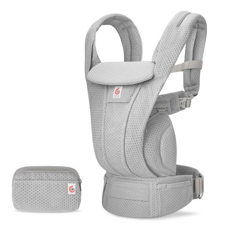 Ergobaby Omni Deluxe All - In - One Mesh Baby Carrier - Pearl Grey - Carriers - 