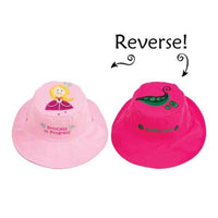 Reversible Kids Sun Hat - Princess/Pea (Small Size) - Hats - Accessories