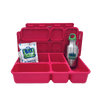 Go Green Lunch Box Set - Cosmic (Pink Lunchbox + insulated bag + drink bottle + ice pack) - Lunch Boxes - Large Lunch Box