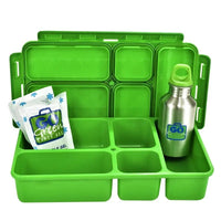 Go Green Food Box - Green Large Bento Lunch Box - Lunch Boxes - Large Lunch Box