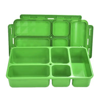 Go Green Food Box - Green Large Bento Lunch Box - Lunch Boxes - Large Lunch Box