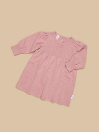 Huxbaby Sprinkles Knit Puff Dress - Sweatshirts - 2 - 3Y