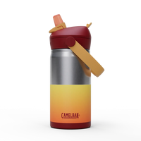 CamelBak Thrive Kids Insulated Drink Bottle 350ml - Orange Sunset