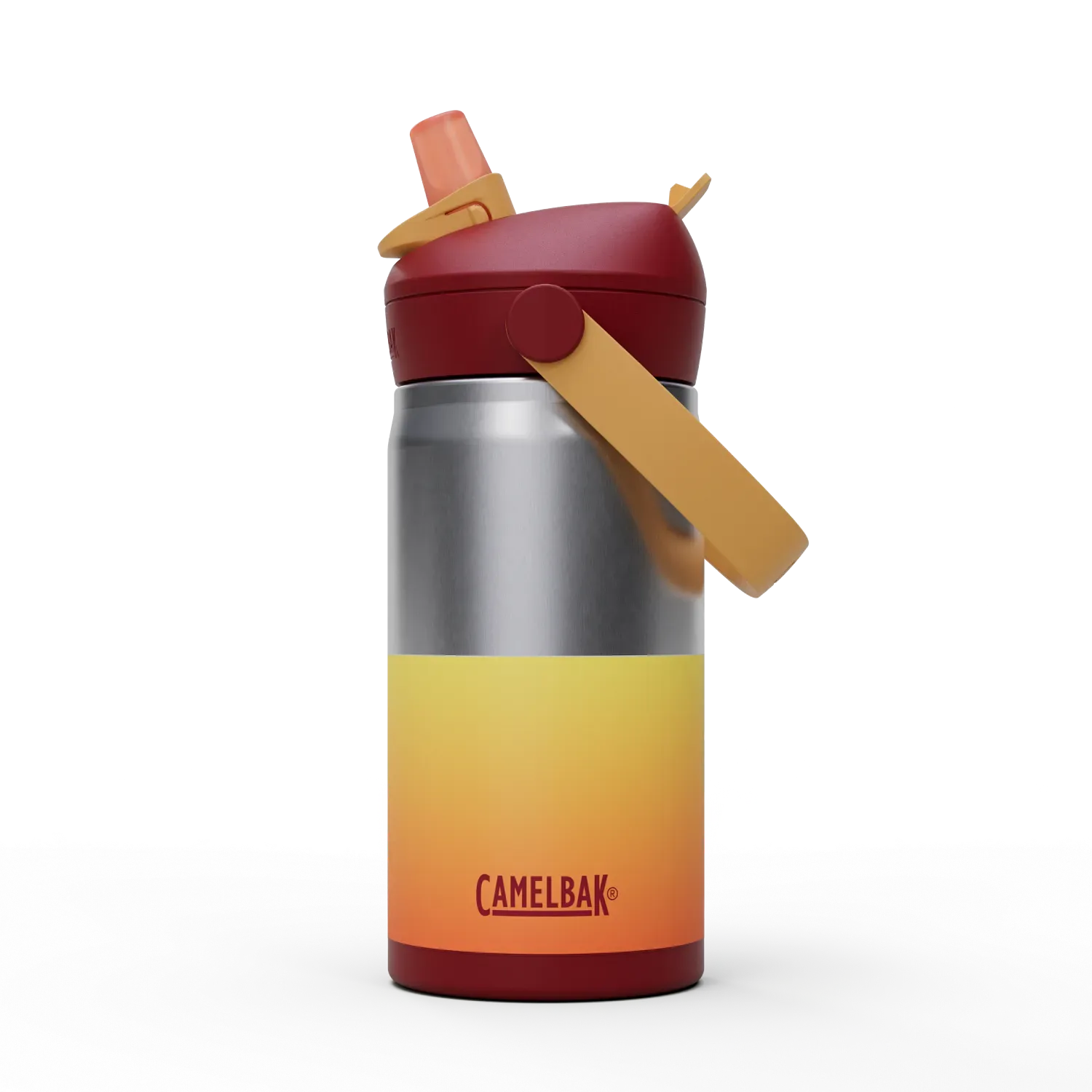CamelBak Thrive Kids Insulated Drink Bottle 350ml - Orange Sunset