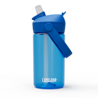 CamelBak Thrive Kids Flip Straw Water Bottle 400ml - True Blue