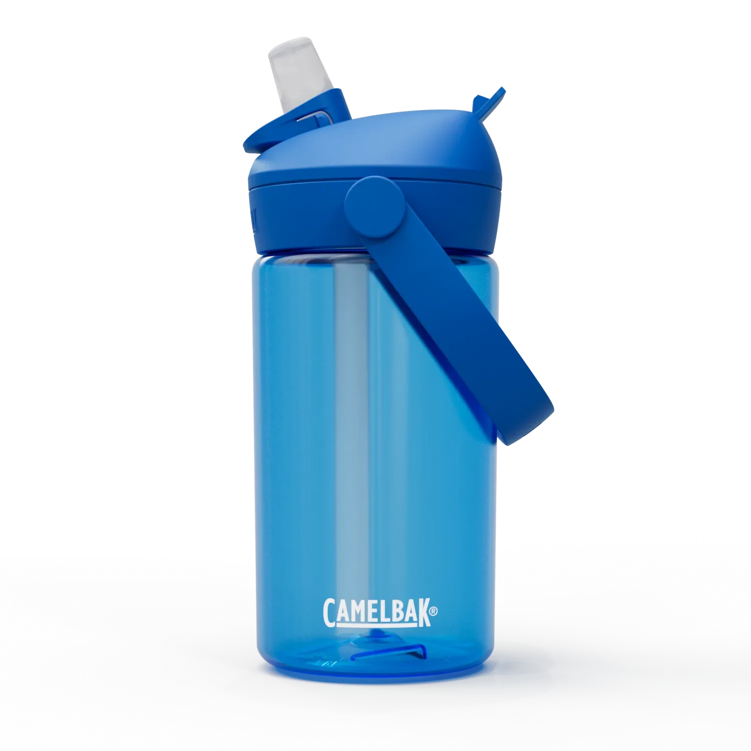 CamelBak Thrive Kids Flip Straw Water Bottle 400ml - True Blue