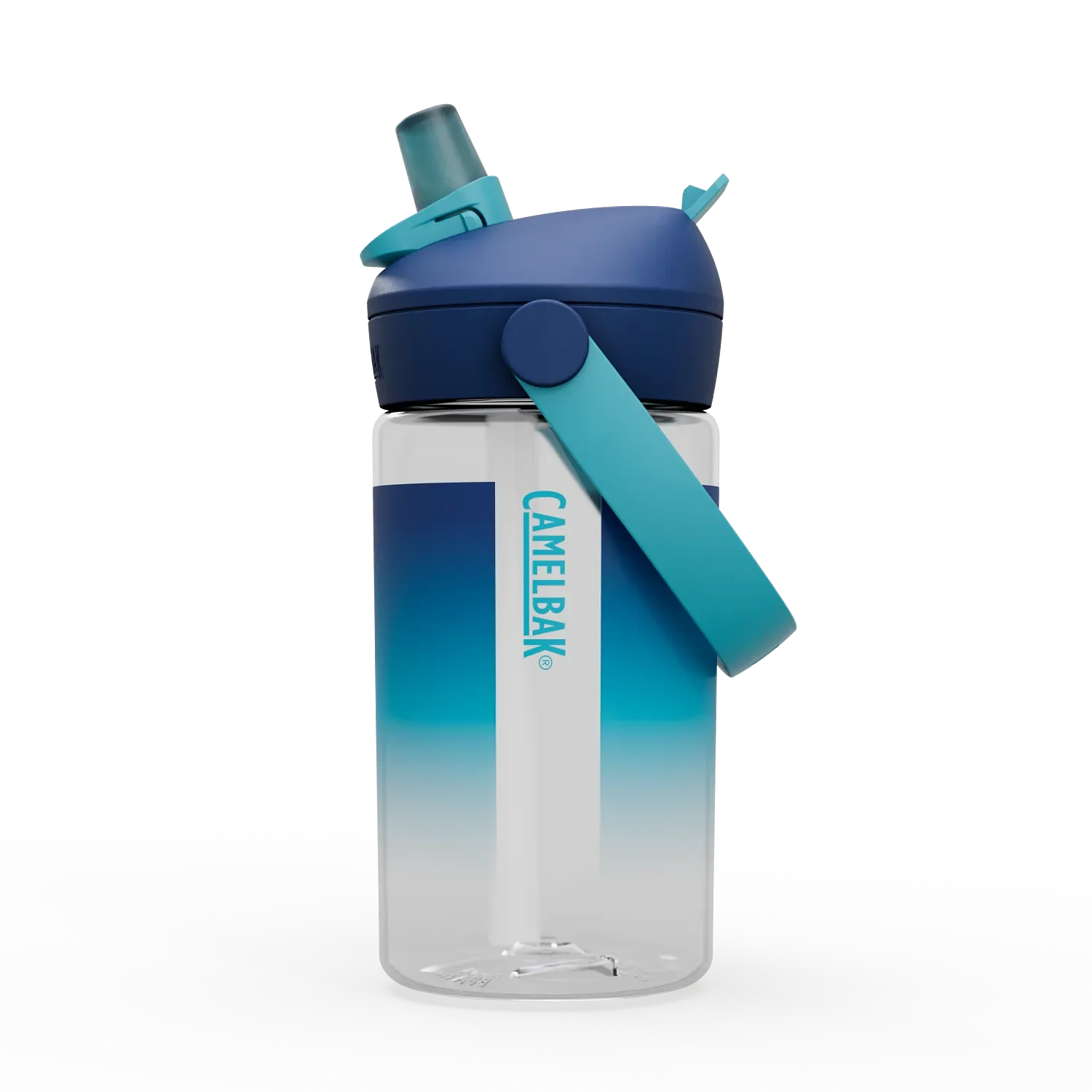 CamelBak Thrive Kids Flip Straw Water Bottle 400ml - Blue Haze