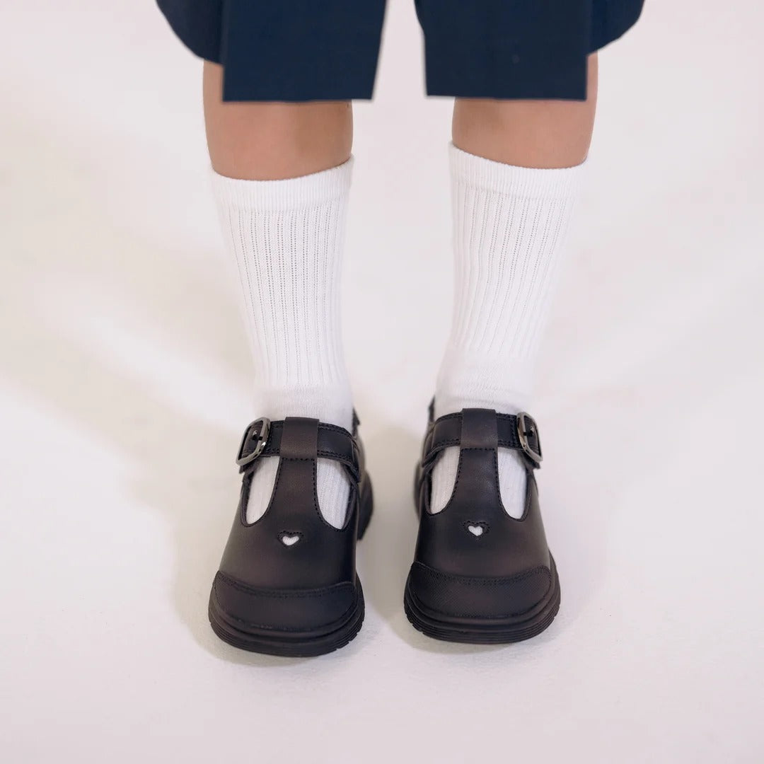 Pretty Brave Athena T-Bar School Shoes