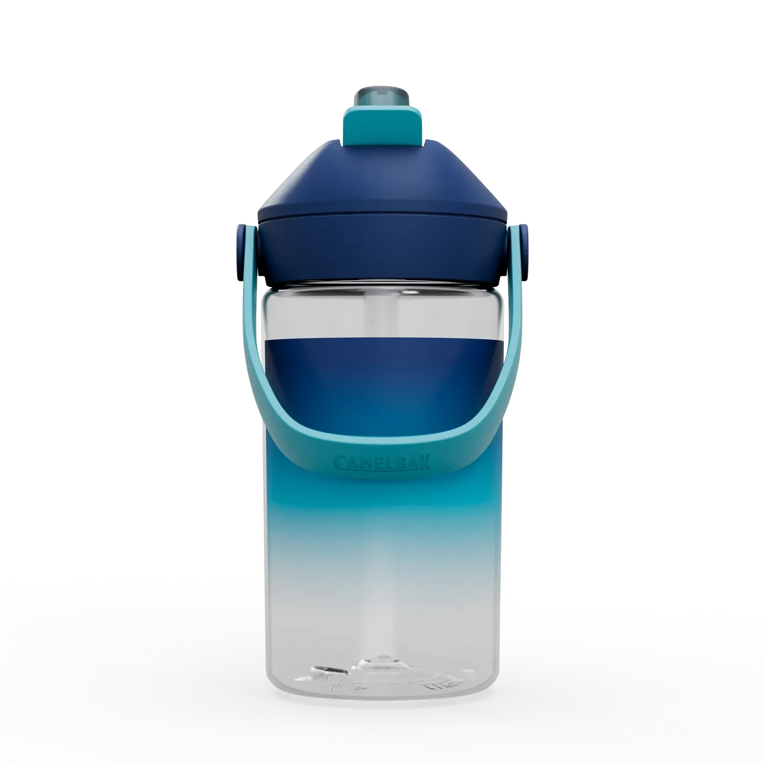 CamelBak Thrive Kids Flip Straw Water Bottle 400ml - Blue Haze