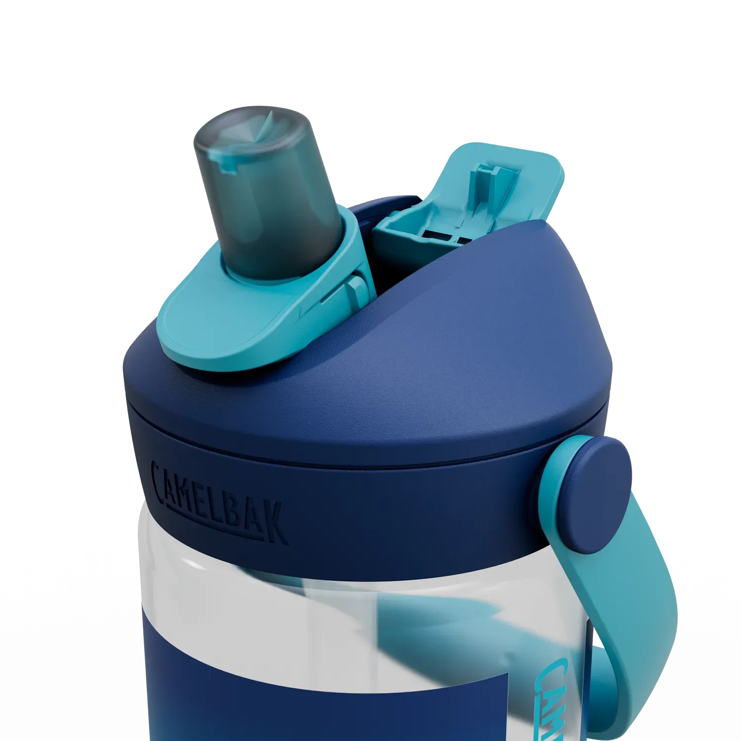 CamelBak Thrive Kids Flip Straw Water Bottle 400ml - Blue Haze