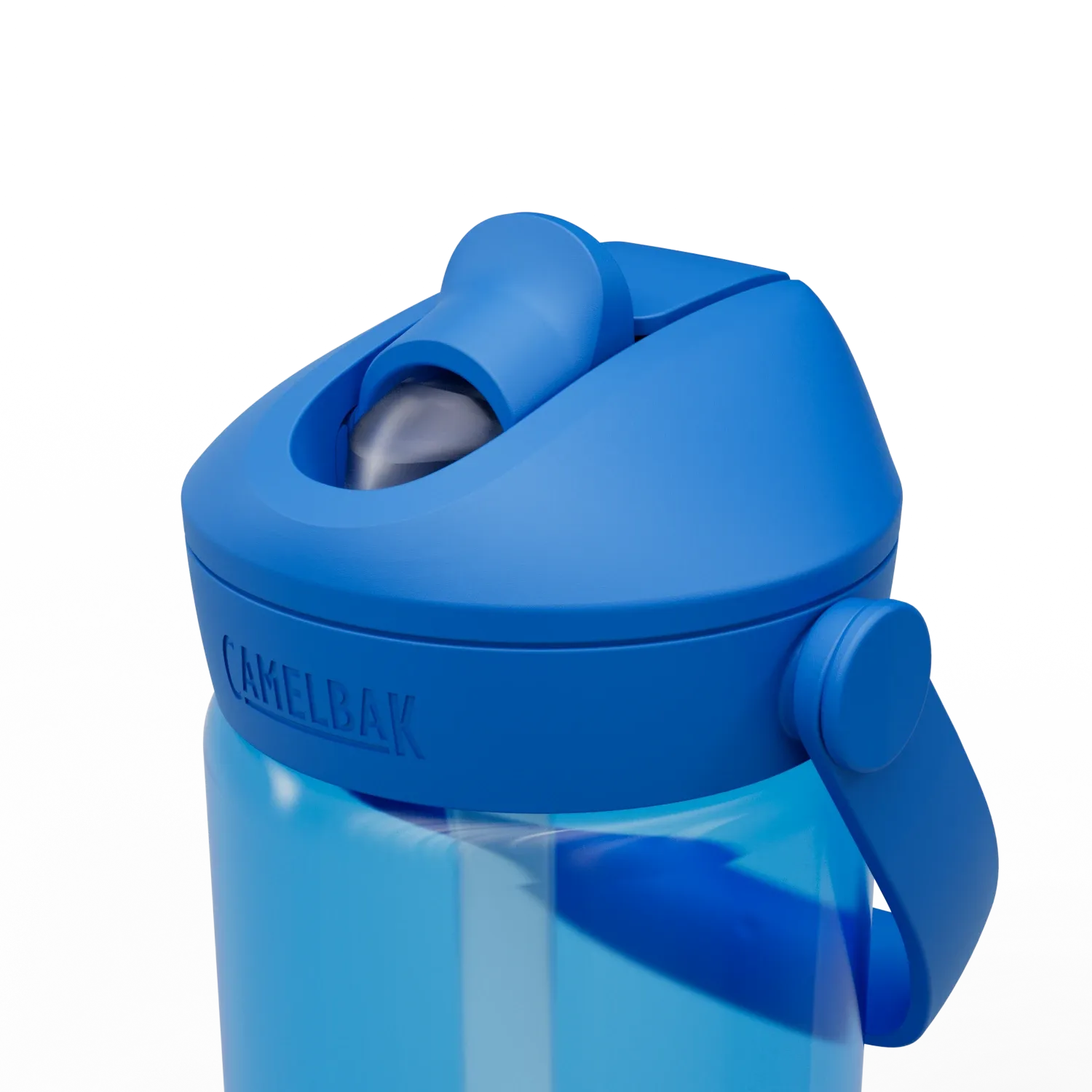 CamelBak Thrive Kids Flip Straw Water Bottle 400ml - True Blue