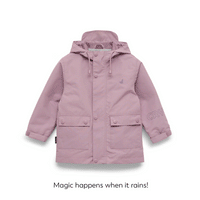 Crywolf Magic Jacket Heather Bows Rain Jacket for kids
