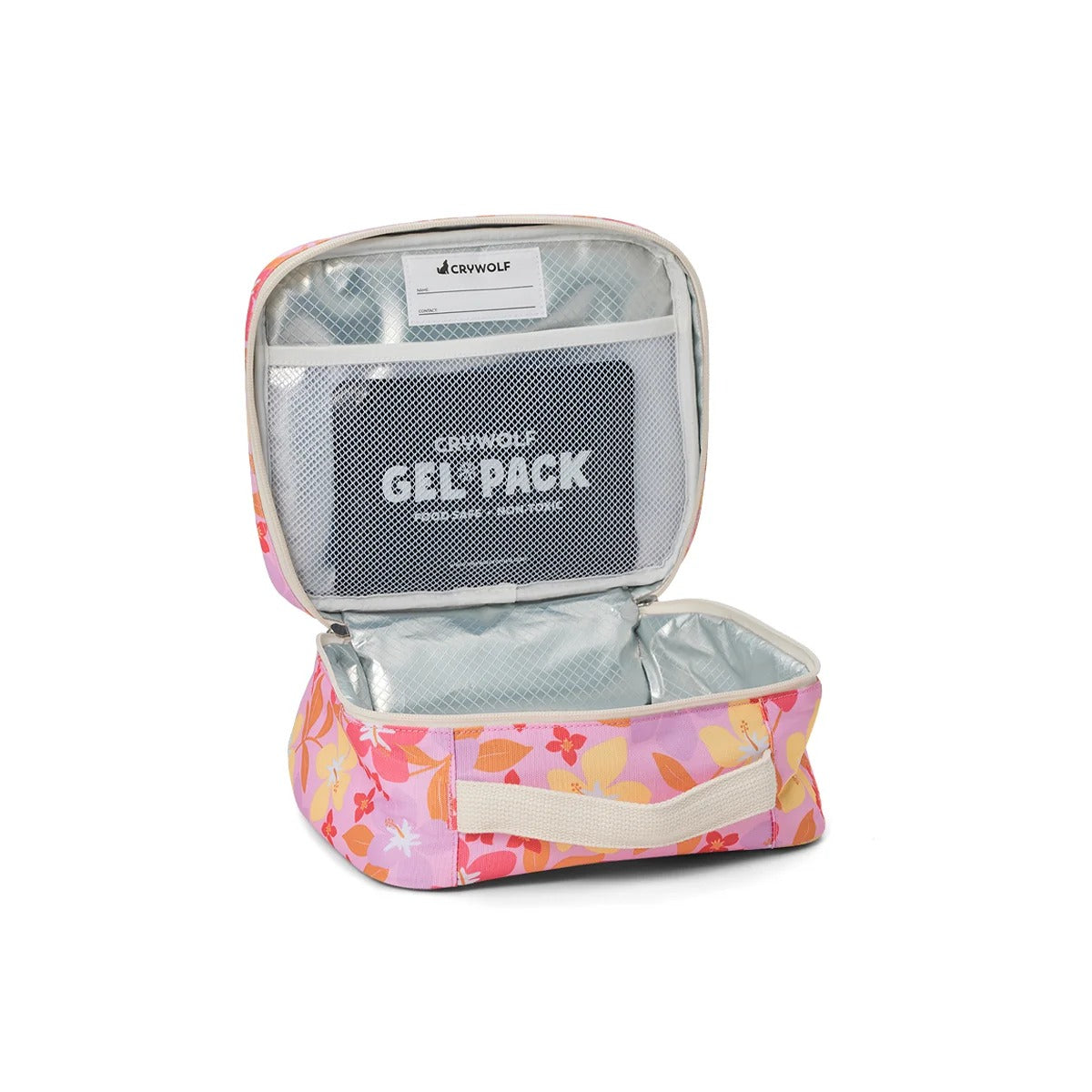 Crywolf Everyday Lunch Bag - Hibiscus Daze
