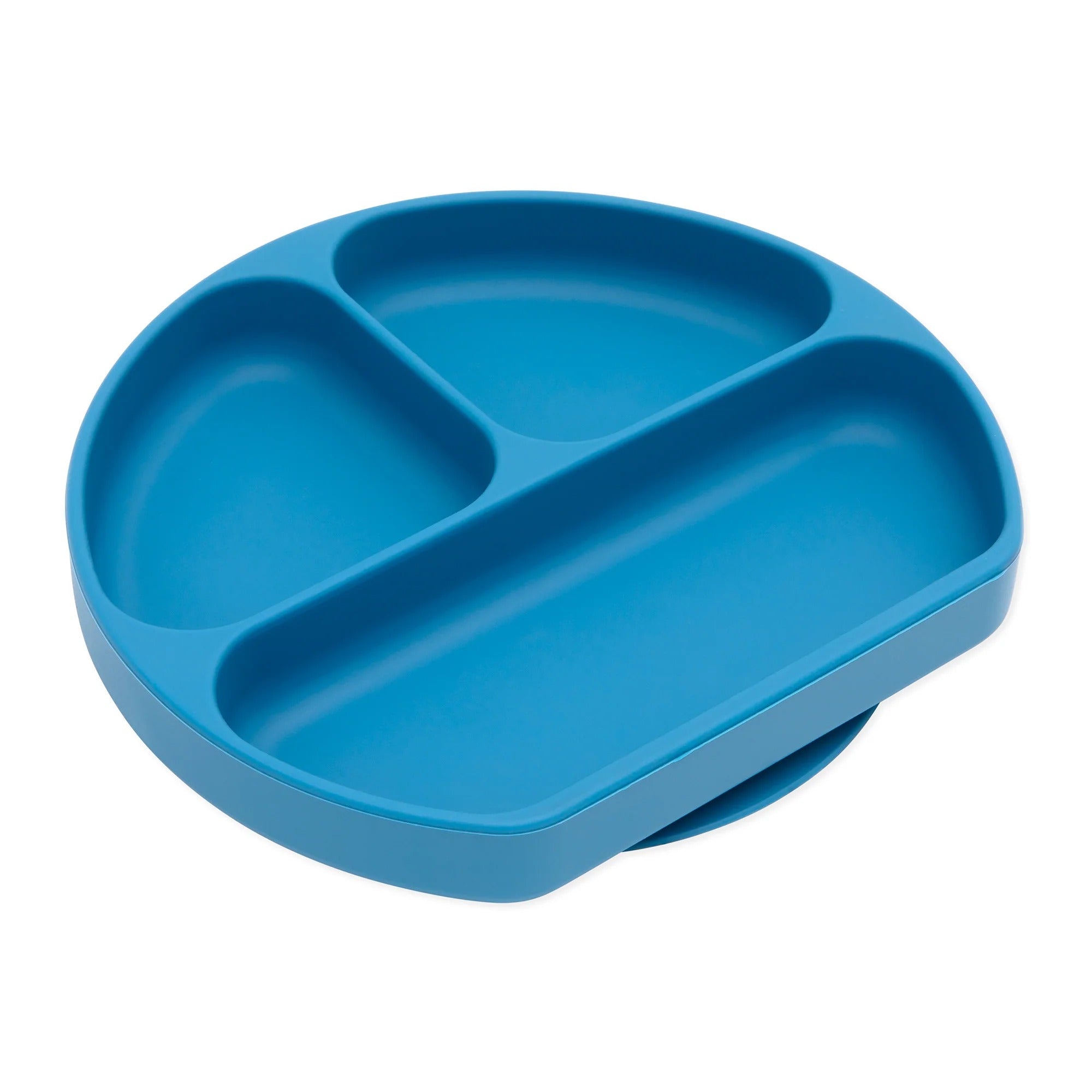 Bumkins Silicone Grip Dish - Blue