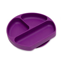 Bumkins Silicone Grip Dish - Purple