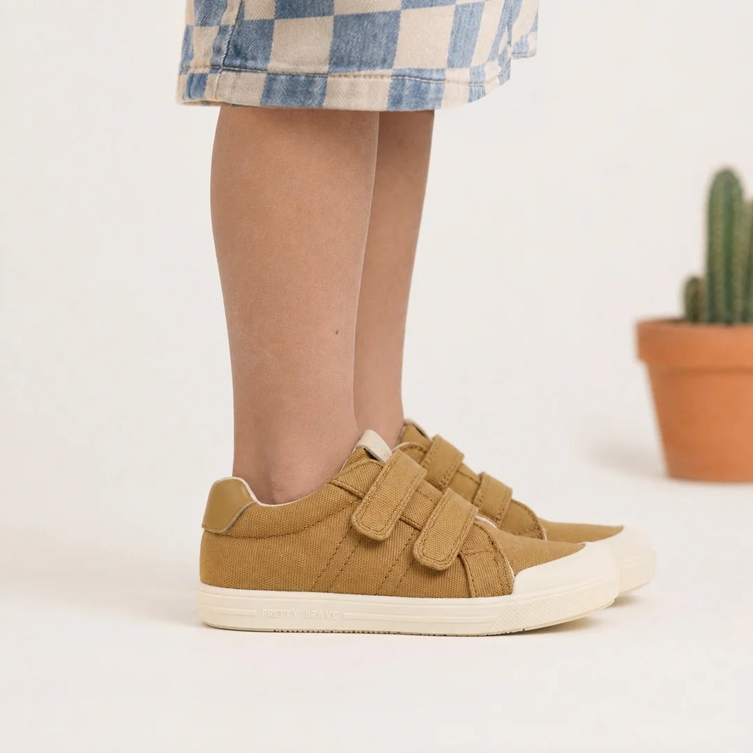 Pretty Brave Child OTTO Sneaker - Caramel