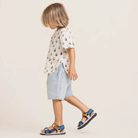 Pretty Brave Child OTIS Sandal - Indigo Combo