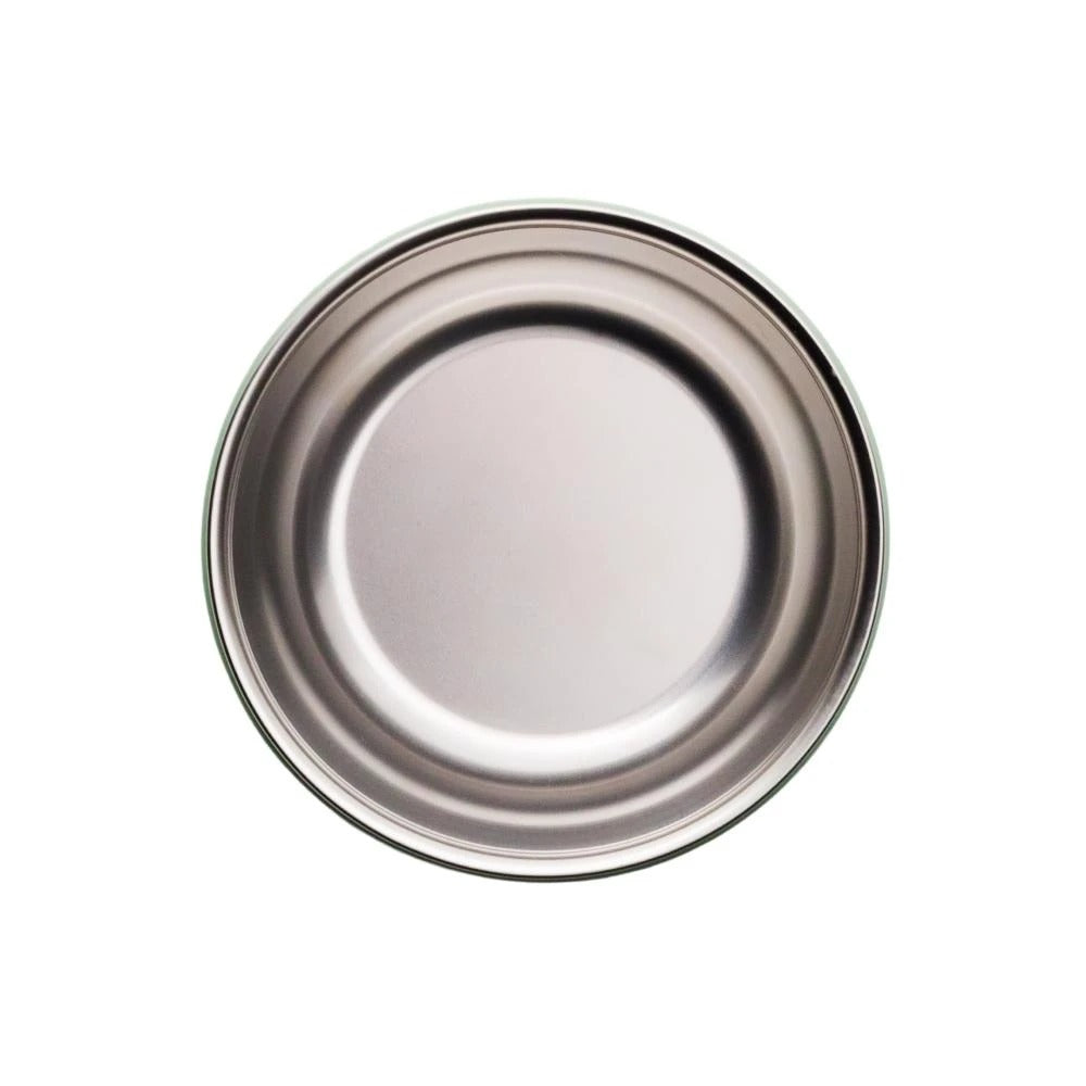 Nestling Stainless Steel Suction Bowl - Sage