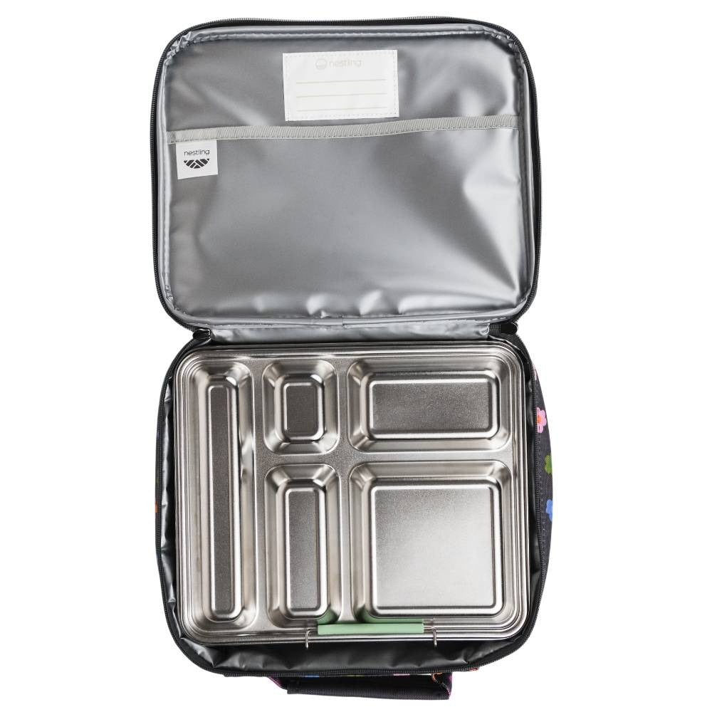 Nestling Insulated Lunch Bag - Flowers