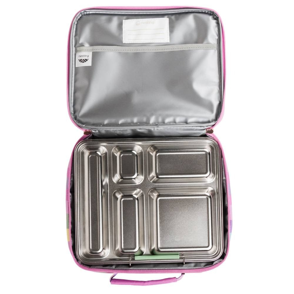 Nestling Insulated Lunch Bag - Sorbet Stripe