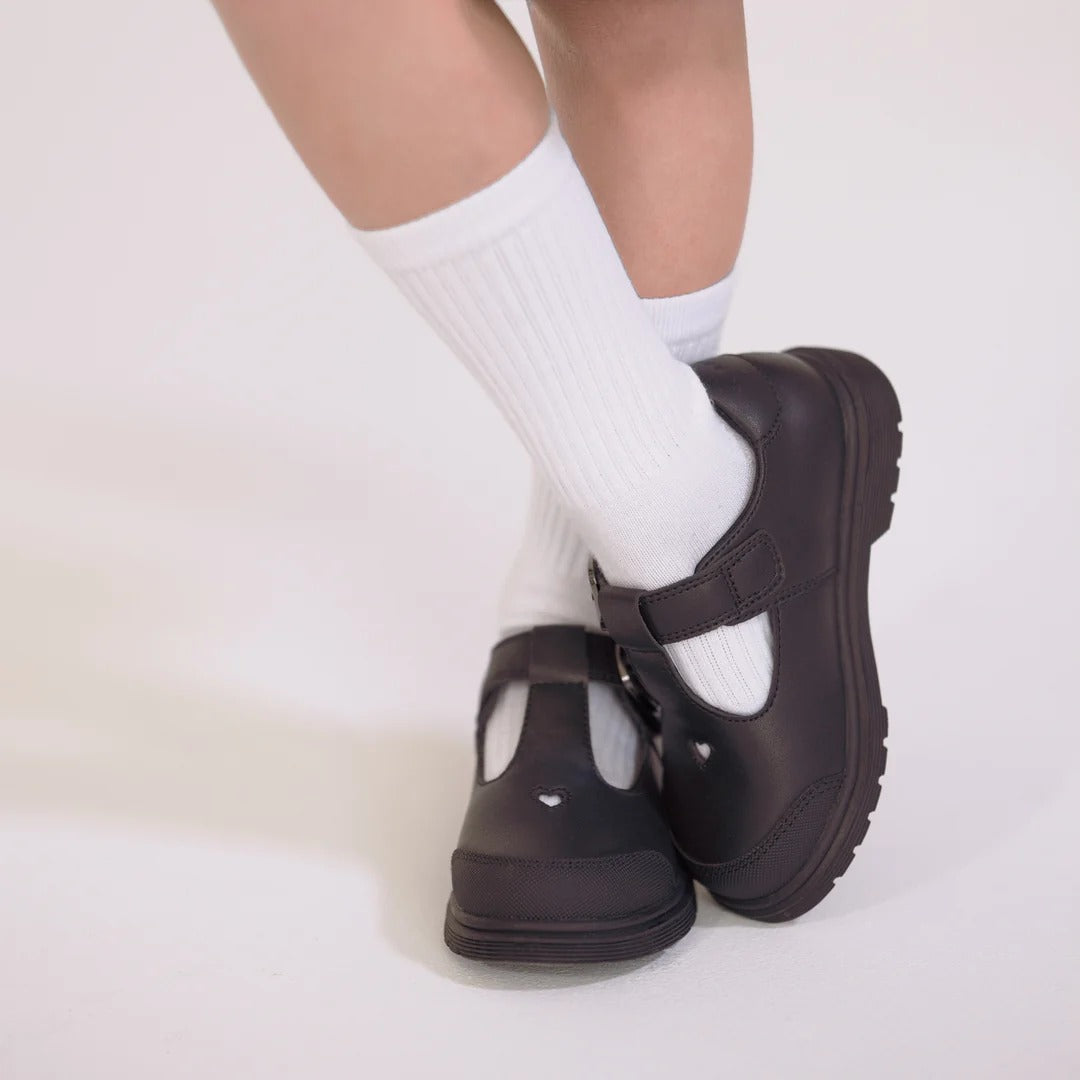 Pretty Brave Athena T-Bar School Shoes
