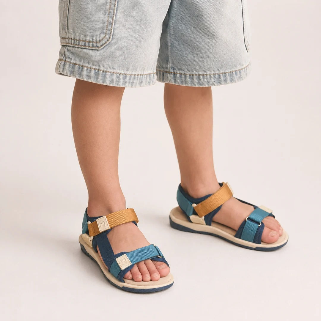Pretty Brave Child OTIS Sandal - Indigo Combo