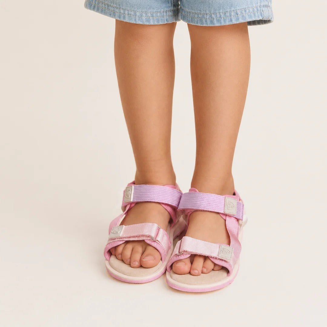 Pretty Brave Child OTIS Sandal - Rose Combo