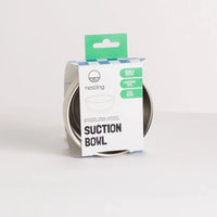 Nestling Stainless Steel Suction Bowl - Oat
