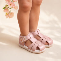 Pretty Brave Camilla Children's Sandals - Blush Pearl