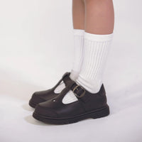 Pretty Brave Athena T-Bar School Shoes