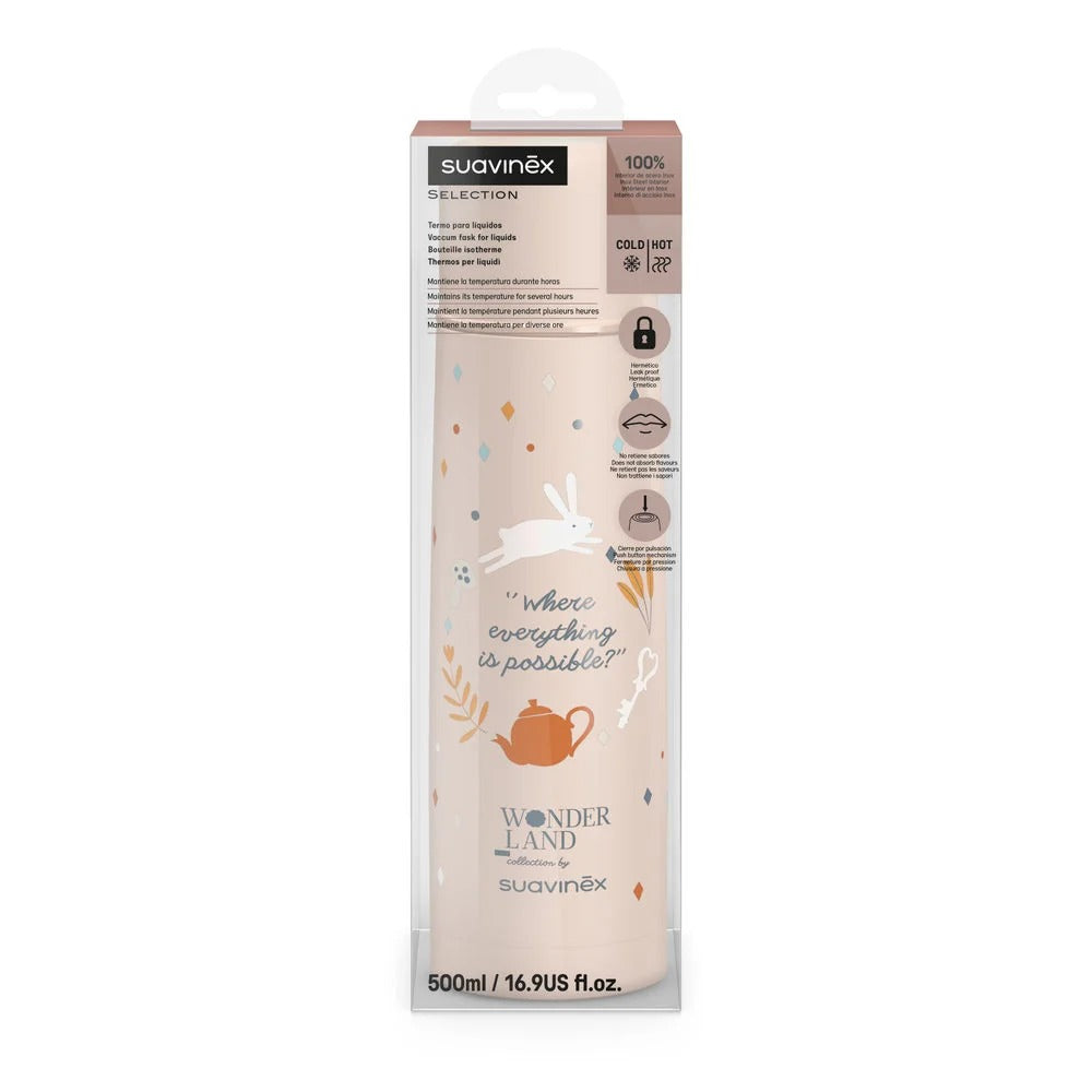 Suavinex Wonderland Thermos 500ml - Pink