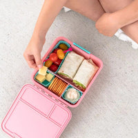 Shop Little Lunch Box Co Leakproof Bento Three - Strawberry NZ | Premium Lunch Boxes for School Kids
