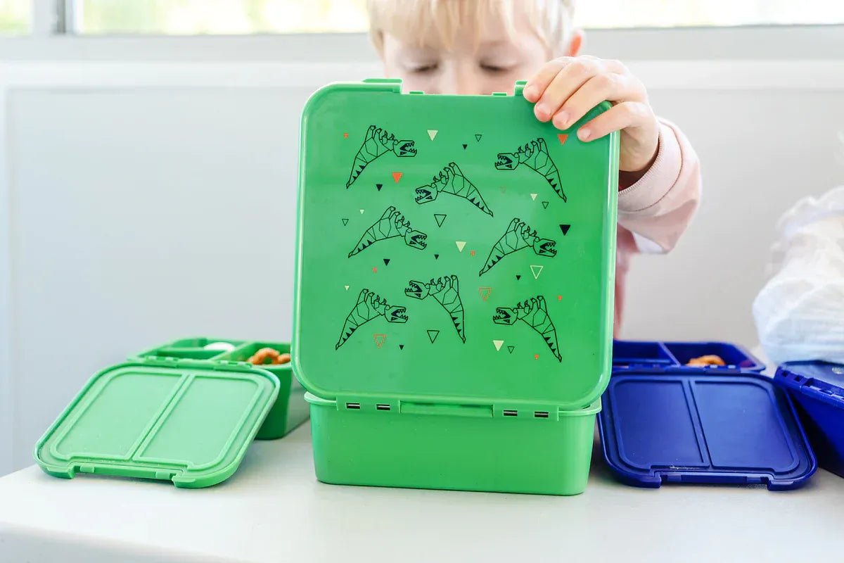 Shop Little Lunch Box Co Leakproof Bento Two - T REX NZ | Premium Lunch Boxes for School Kids