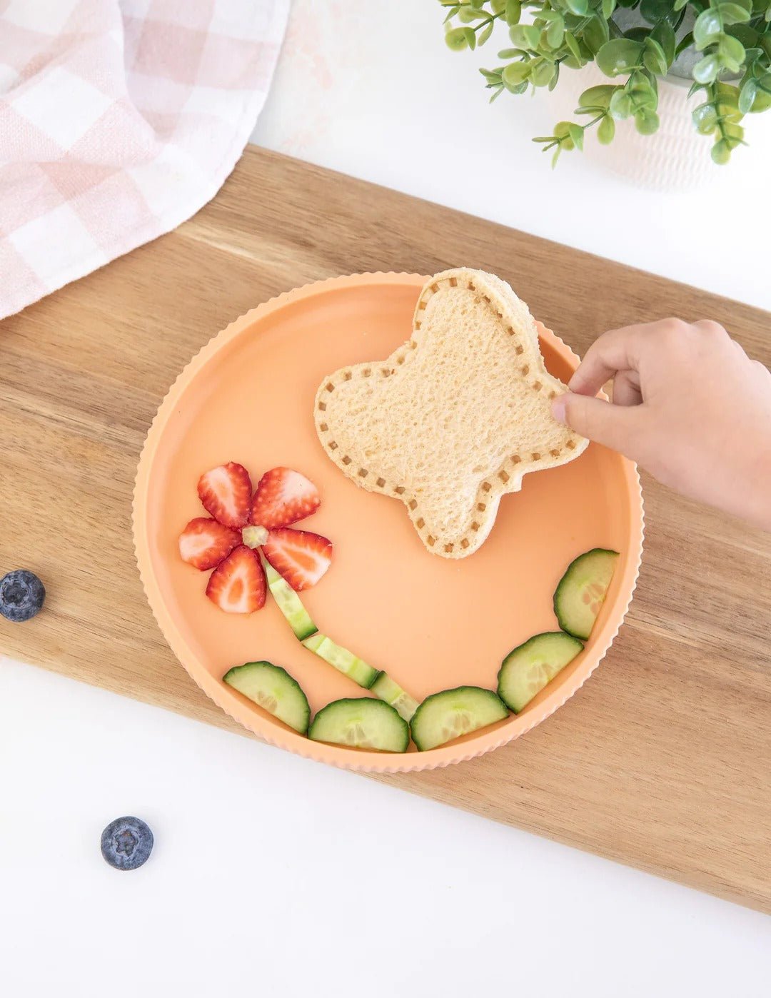 Lunch Punch Cut & Crimp Sandwich Pockets - Butterfly - Sandwich Cutters & Stamps - 
