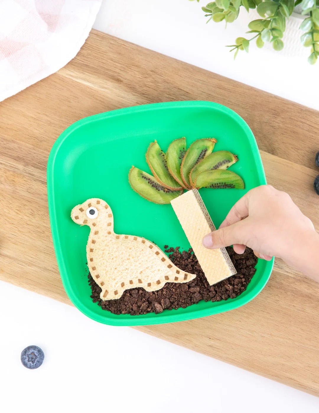 Lunch Punch Cut & Crimp Sandwich Pockets - Dinosaur - Sandwich Cutters & Stamps - 