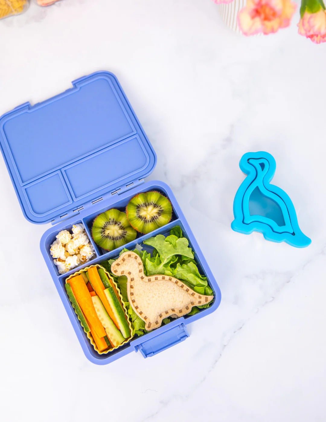 Lunch Punch Cut & Crimp Sandwich Pockets - Dinosaur - Sandwich Cutters & Stamps - 