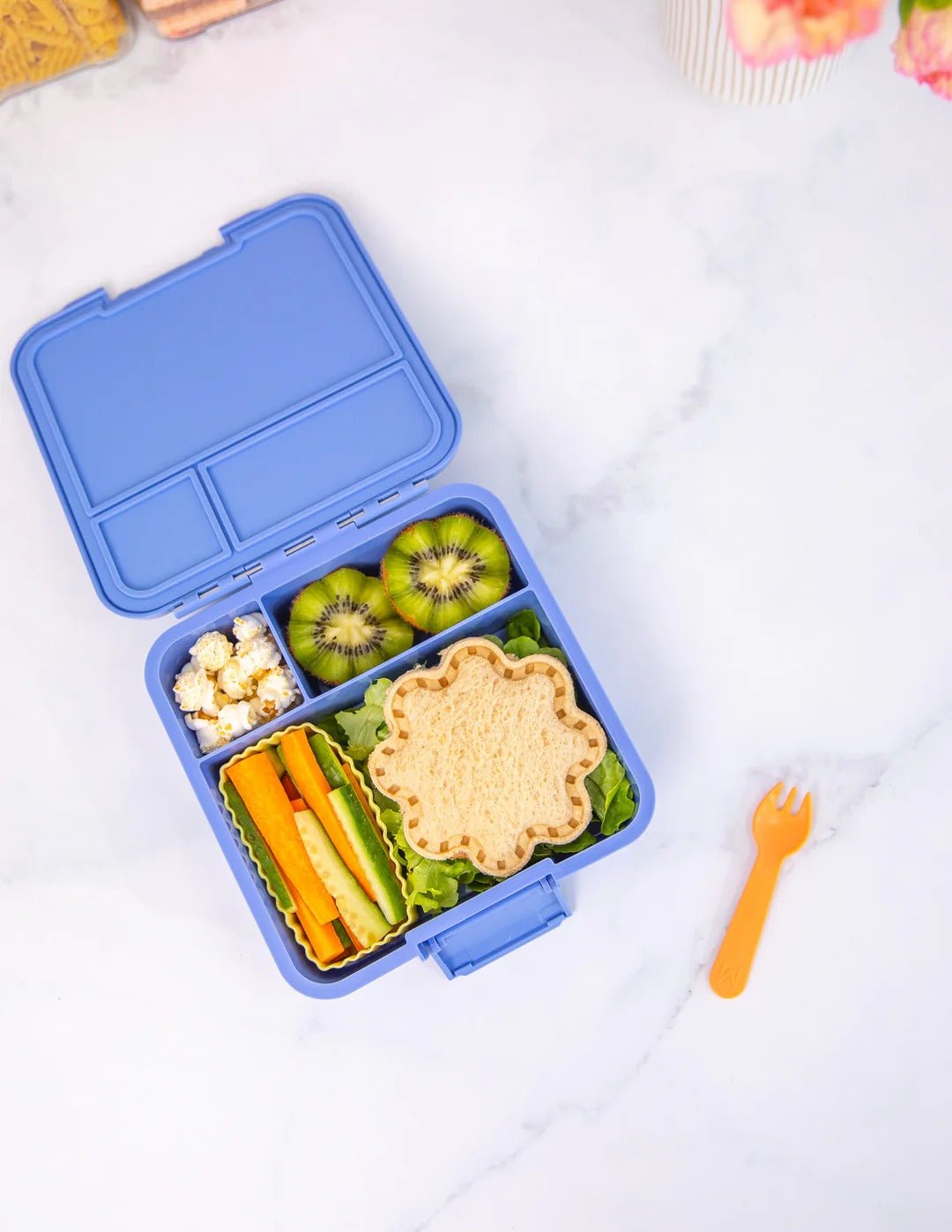 Lunch Punch Cut & Crimp Sandwich Pockets - Flower - Sandwich Cutters & Stamps - 