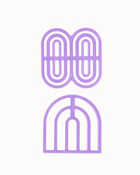 Lunch Punch Sandwich Cutters - Rainbows - Sandwich Cutters & Stamps - 