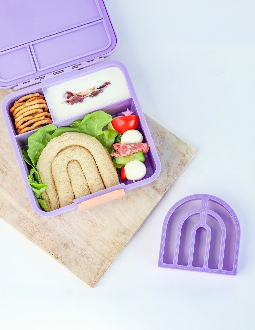 Lunch Punch Sandwich Cutters - Rainbows - Sandwich Cutters & Stamps - 