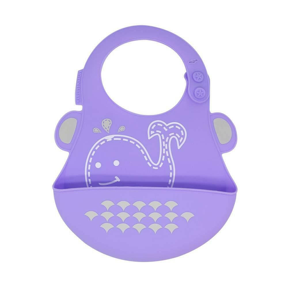 Marcus & Marcus Baby Bib - Whale - HYPHEN KIDS
