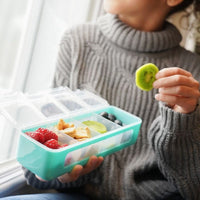 Melii 4 Compartment Snackle Box - Blue - Snack Box - snack box
