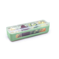 Shop Melii 4 Compartment Snackle Box - Mint NZ | Premium Snack Box for School Kids