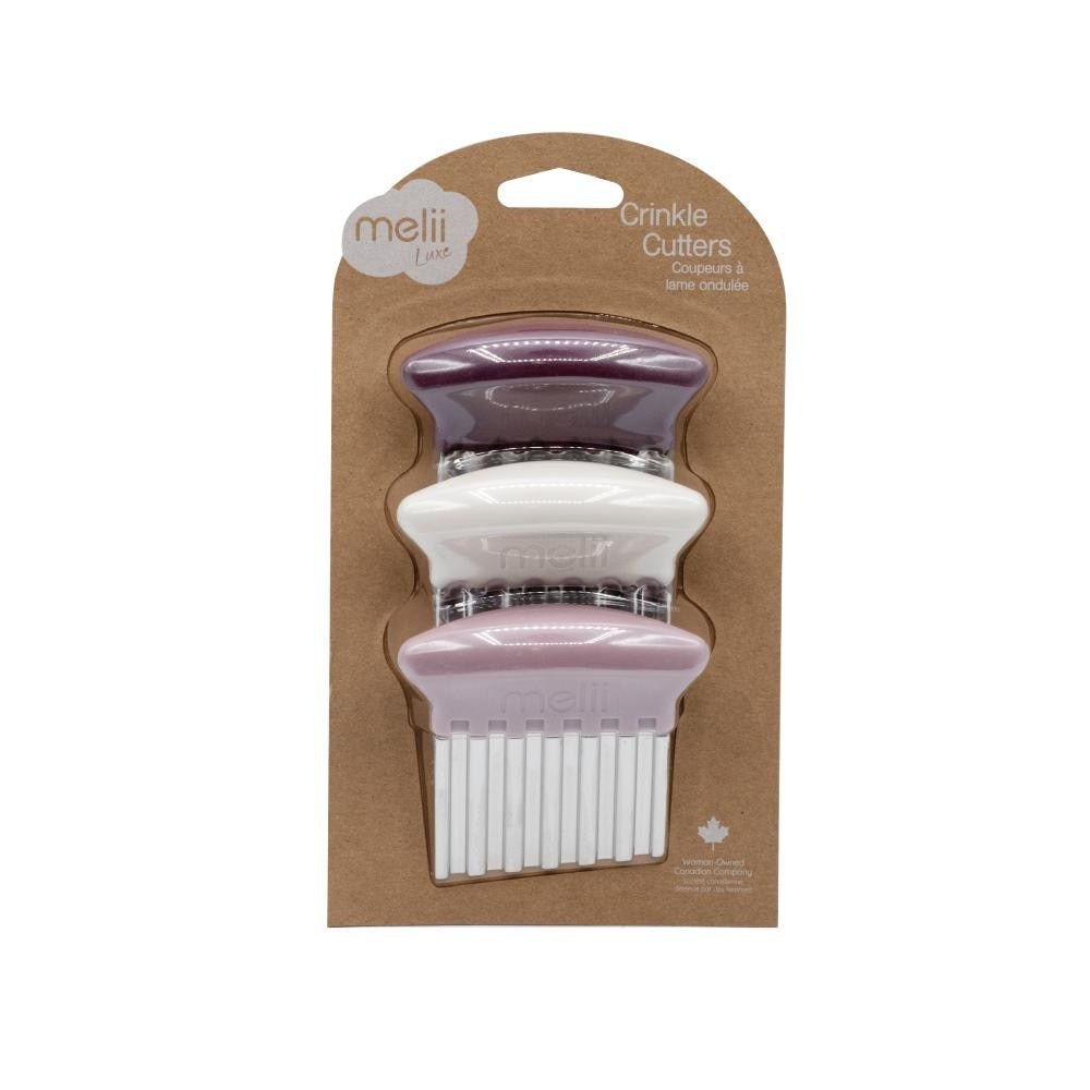 Shop Melii Crinkle Cutters - Luxe Pink NZ | Premium Sandwich Cutters & Stamps for School Kids