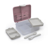 Melii 2 Tier Bento Box - Luxe Pink - Lunch Boxes - Large Lunch Box